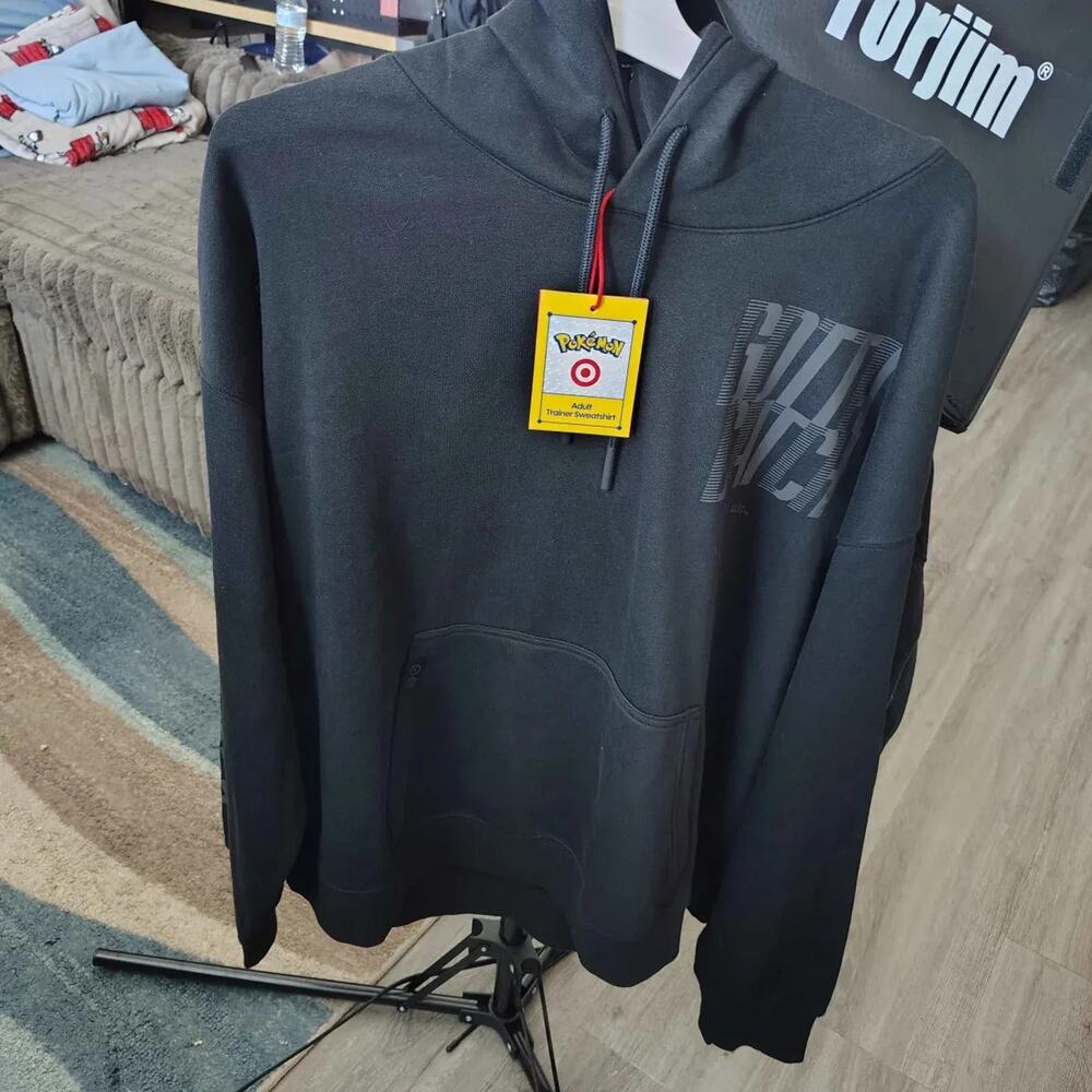 Adult Hooded Sweatshirt Pokémon x Target Size XL Gotta Catch Em All Hoodie Black
